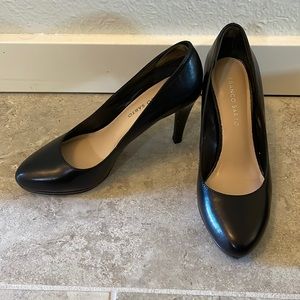 Black leather Franco Sarto pumps - 8W